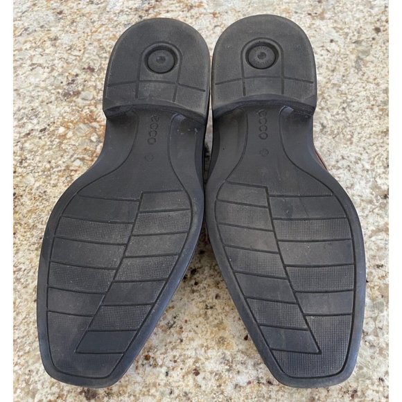 Ecco Johannesburg Slip-On Loafers Brown Leather, Men's 43 - Picture 8 of 8